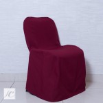Pokrowiec na krzesło – bordo