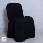 Pokrowiec na krzesło – czarny