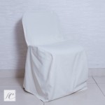 Pokrowiec na krzesło – ecru
